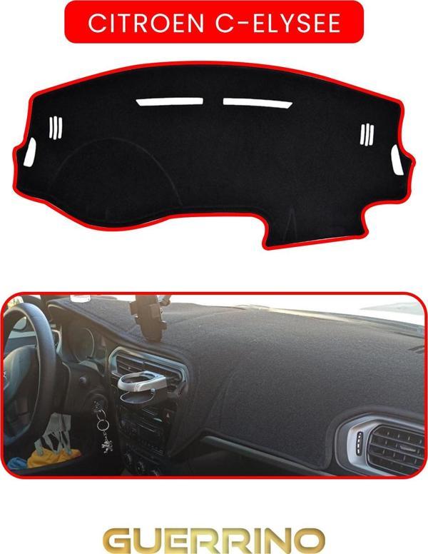 Ett Cıtroen C-Elysee - Peugeot 301 Uzuntorpido Koruma Halısı Kırmızı Kenar  - Image 1