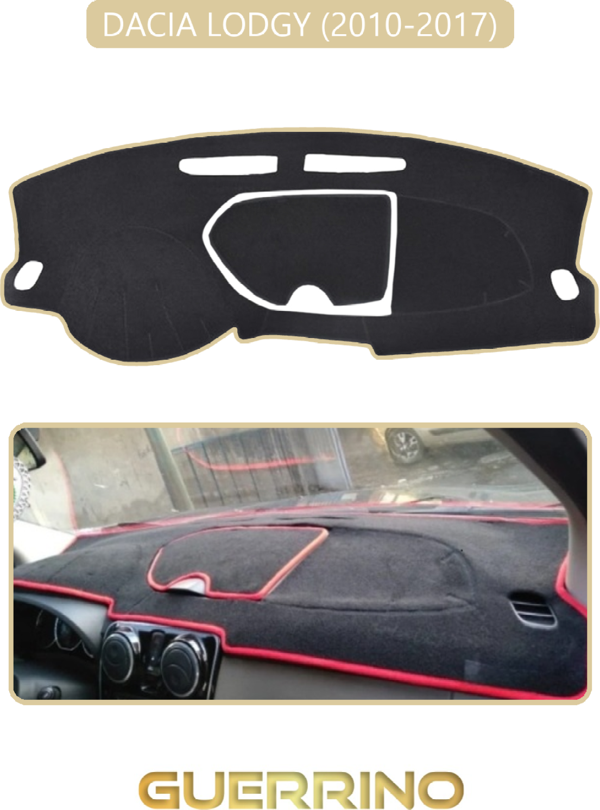 Ett Dacıa Lodgy 2010-2017Torpido Koruma Halısı Bej Kenar  - Image 1