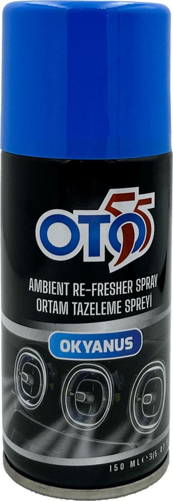 Oto55 Klima & Araç Koku Yenileyici 150 Ml (Okyanus) - Image 1