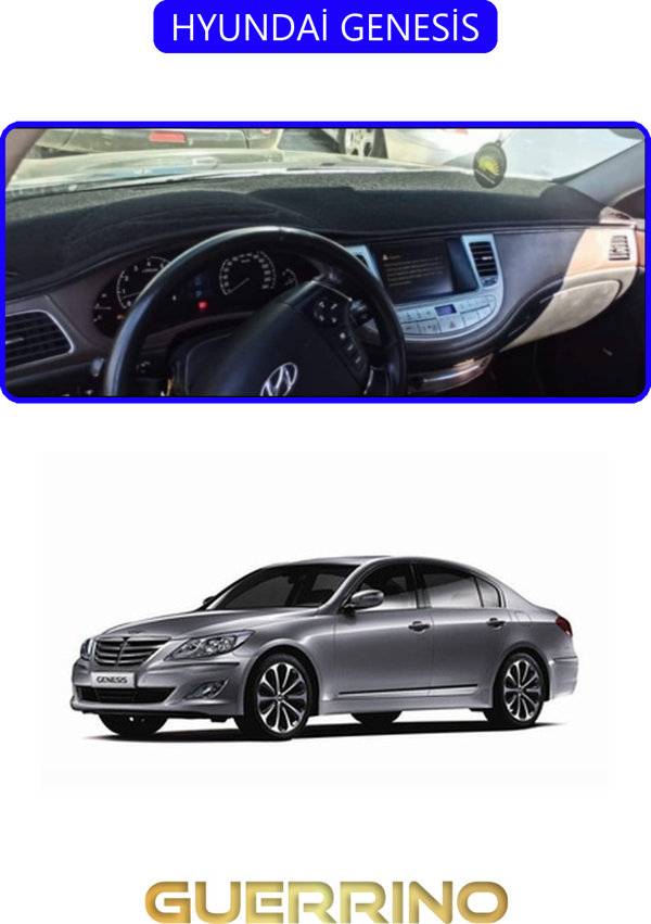 Ett Hyundai Genesistorpido Koruma Halısı Mavi Kenar  - Image 1