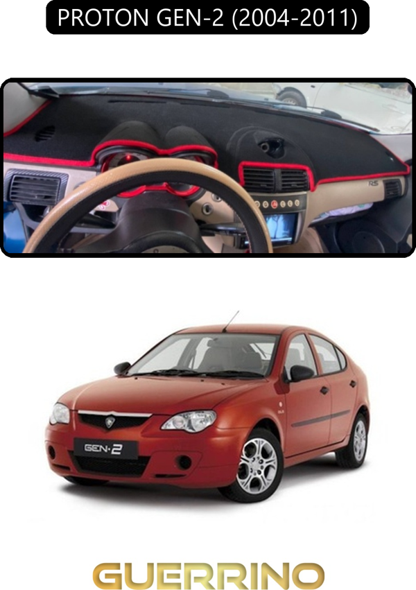 Ett Proton Gen-2 (2004-2011)Torpido Koruma Halısı Siyah Kenar  - Image 1