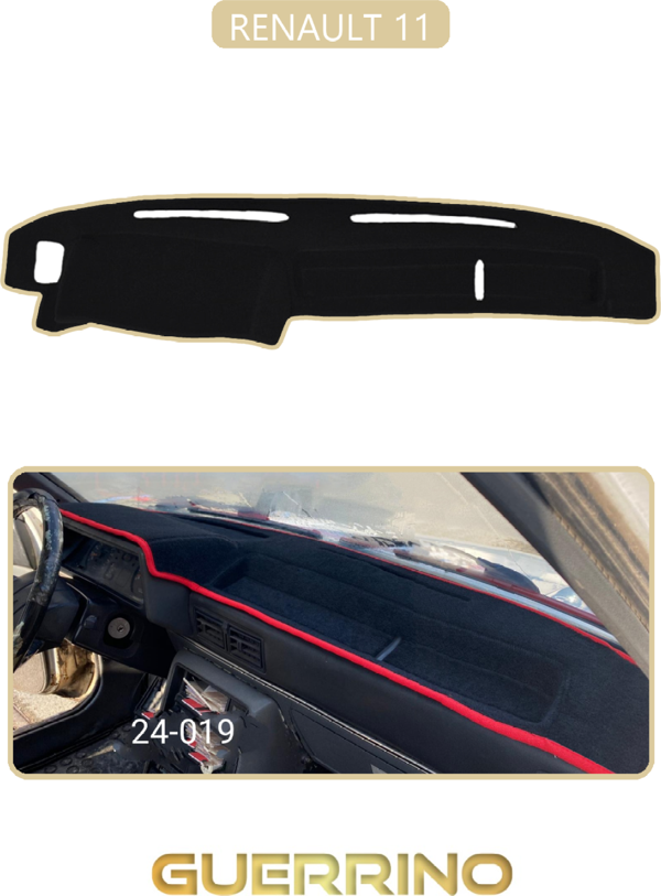 Ett Renault 11Torpido Koruma Halısı Bej Kenar  - Image 1