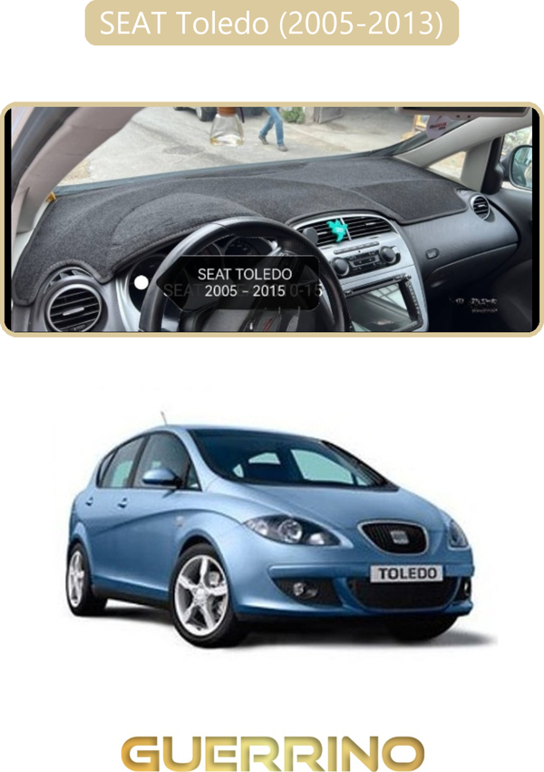 Ett Seat Toledo (2005-2013)Torpido Koruma Halısı Bej Kenar  - Image 1