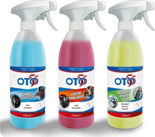 Oto55 Oto Bakım Temizlik 3 Lü Kampanya Paketi - Image 1