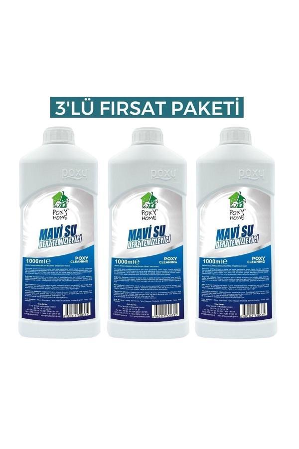 Poxy Home Mavi Su Derz Temizleyici 1 Lt X 3 Adet - Image 1