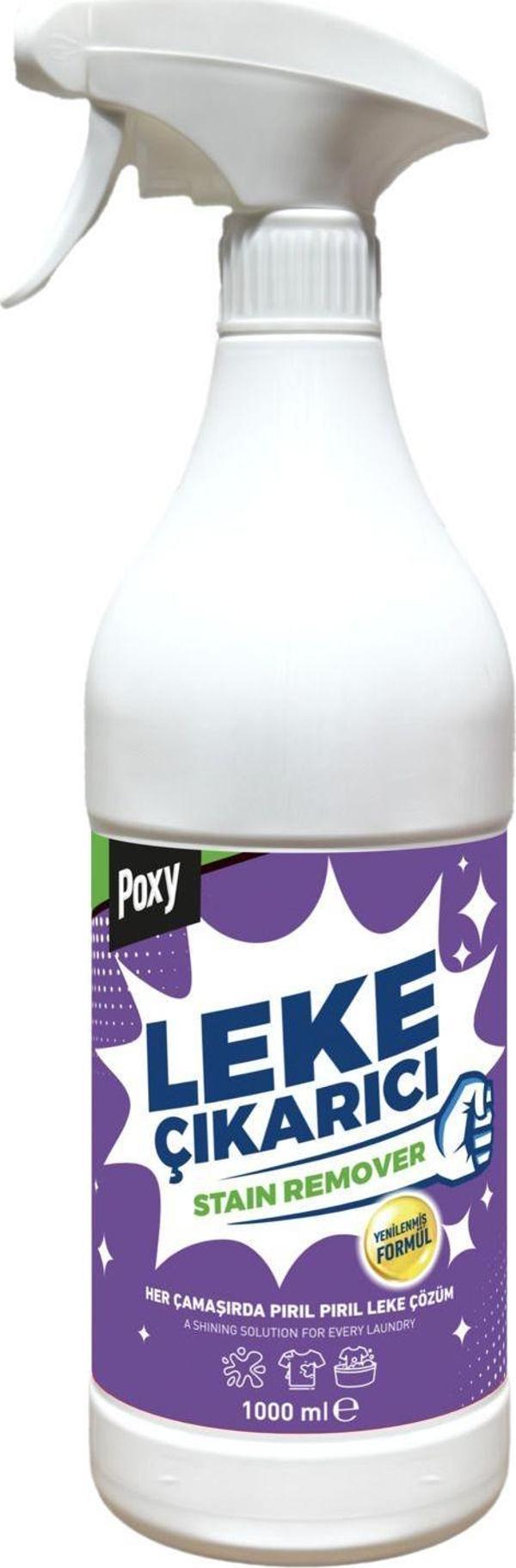 Poxy Sıvı Leke Çıkarıcı 1000 Ml Halı Koltuk Döşeme Çamaşır Leke Çıkarıcı - Image 1