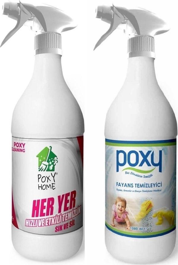 Poxy Her Yer 1 Lt & Fayans Temizleyici - Image 1