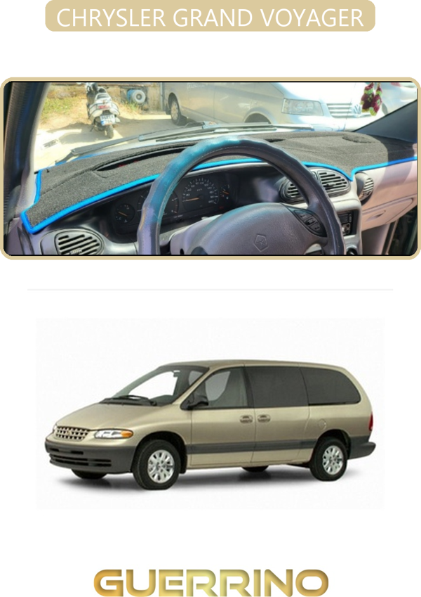 Ett Chrysler Grand Voyagertorpido Koruma Halısı Bej Kenar  - Image 1