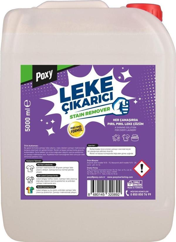 Poxy Çamaşır Leke Çıkarıcı 5000 Ml - Image 1