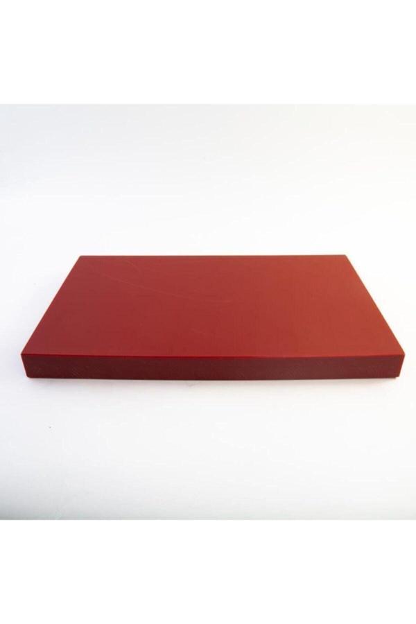 Türkay Polietilen Kesim Tahtası Kırmızı (Çiğ Et)-30X50X4 - Image 1