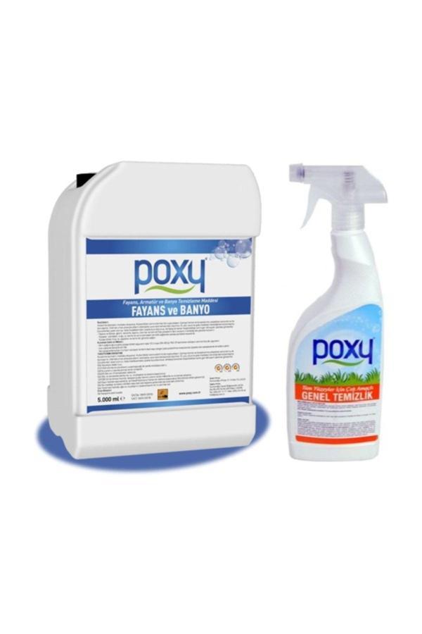 Poxy Fayans Banyo 5 Kg Genel Temizlik 1 Kg - Image 1