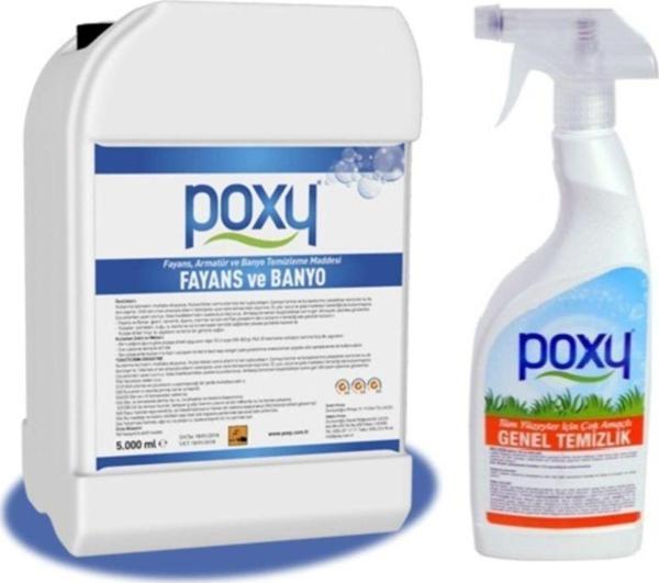 Poxy Fayans Banyo 5 Kg Genel Temizlik 1 Kg - Image 1