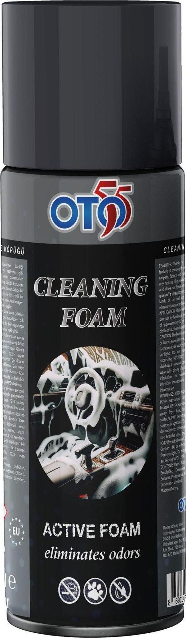 Oto55 Çok Amaçlı Temizleme Köpüğü 600 Ml - Image 1