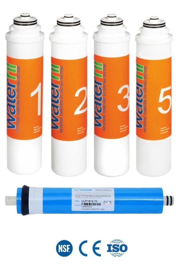 Filter Store Waterfil Su Arıtma Cihazı 5 Aşama Filtre Seti Vontron Membranlı Filtre Seti - Image 1