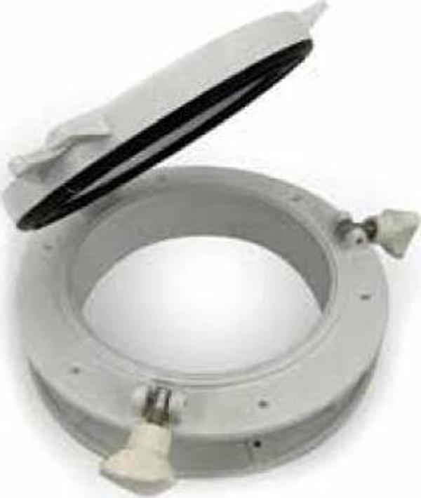 Sealux İçten Montaj Yuvarlak Lumboz Siyah-26cm - Image 1