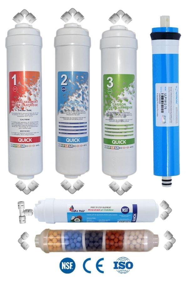 Filter Store Kapalı Kasa Su Arıtma Cihazı Filtresi 10 Aşamalı Filtre Seti (Nsf Onaylı Vontron Membranlı) - Image 1