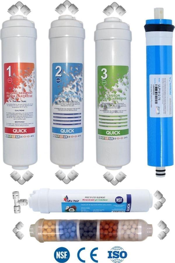 Filter Store Kapalı Kasa Su Arıtma Cihazı Filtresi 10 Aşamalı Filtre Seti (Nsf Onaylı Vontron Membranlı) - Image 1