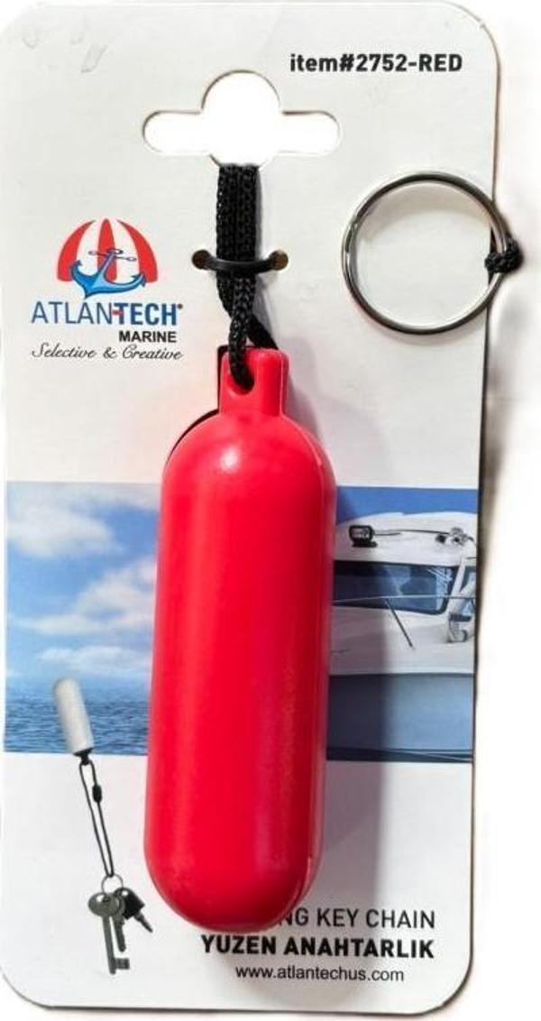 Atlantech 2752 Usturmaça Anahtarlık  Kırmızı - Image 1