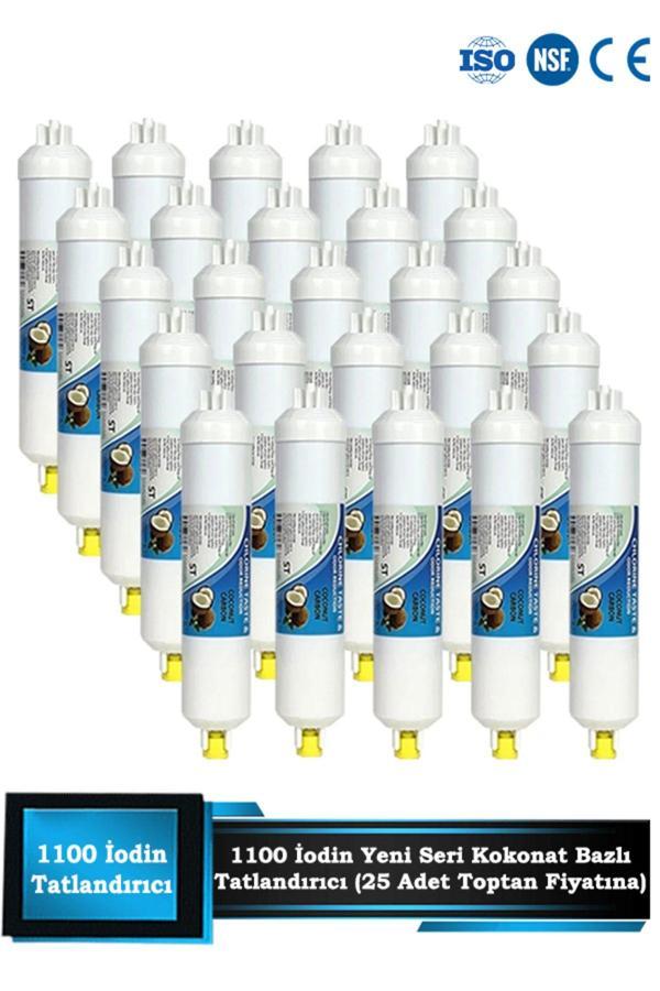 Sumarkt Yeni Nesil Tüm Cihazlara Uyumlu 1100 Iodine Tatlandırıcı Filtre Son Karbon 25 Adet - Image 1