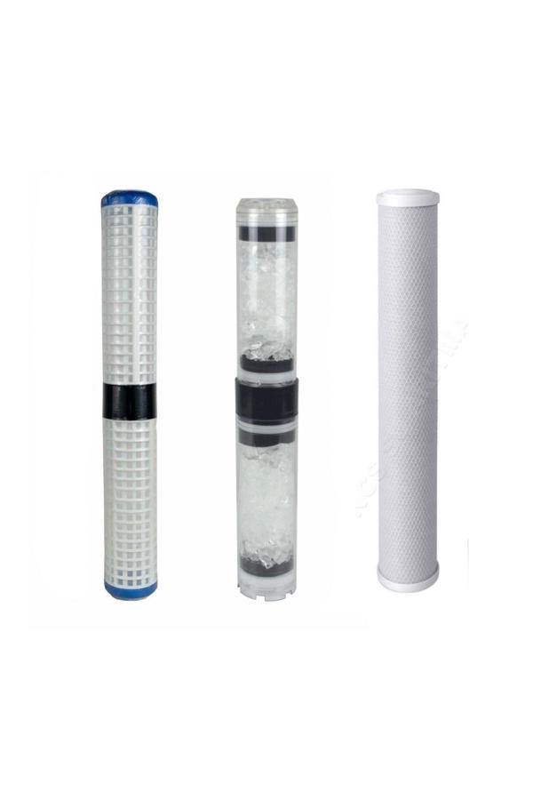 Filter Store 20’’ Daire Girişi Su Arıtma Cihazı Üçlü Yedek Filtresi - Image 1