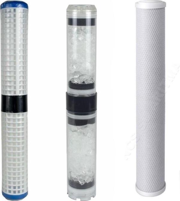 Filter Store 20’’ Daire Girişi Su Arıtma Cihazı Üçlü Yedek Filtresi - Image 1