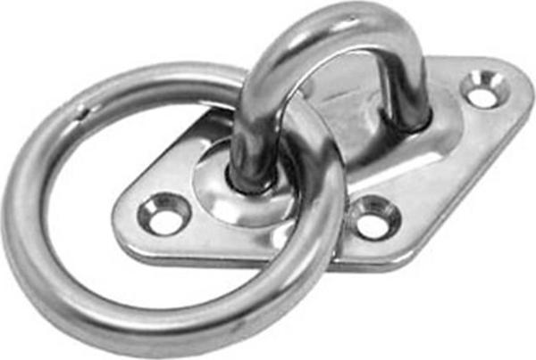 Krom Üçgen Halkalı Tabla 8mm - Image 1