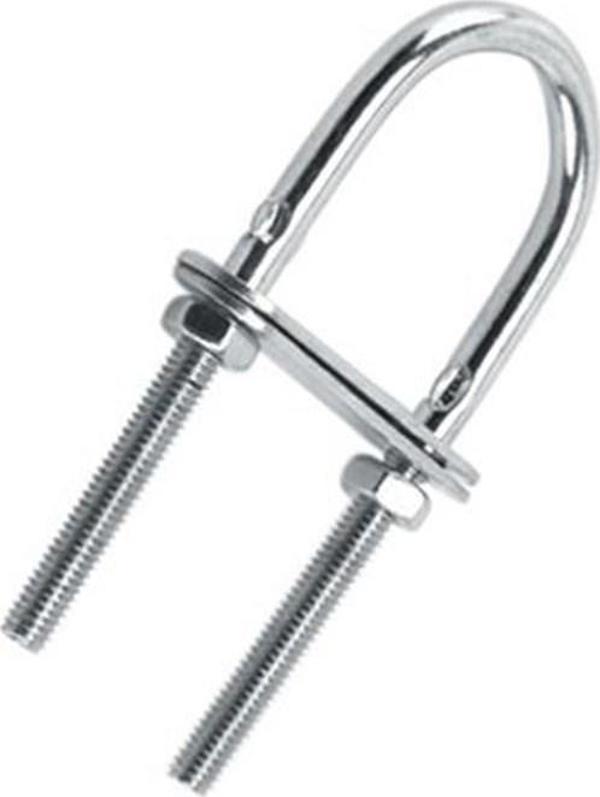 Krom U Bolt  8x80mm - Image 1