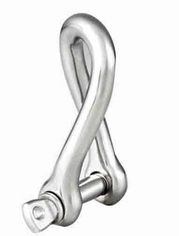 Krom Burgulu Zincir Kilidi 8mm - Image 1