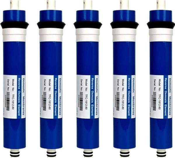 Filter Store Su Arıtma Cihazı Membran Filtre Yeni Nesil 80 Gpd Yüksek Sarım Teknolojili 5 Adet - Image 1