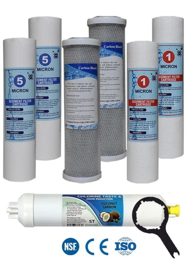 Filter Store Açık Kasa Su Arıtma Cihazı 4 Aşama Yıllık Filtre Bakım Seti - Image 1