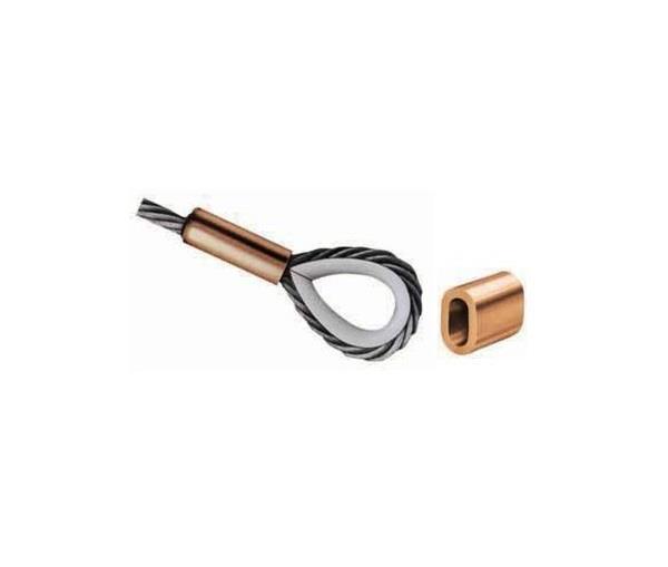 Saray Bakır Çelik Halat Yüzüğü 4mm - Image 1