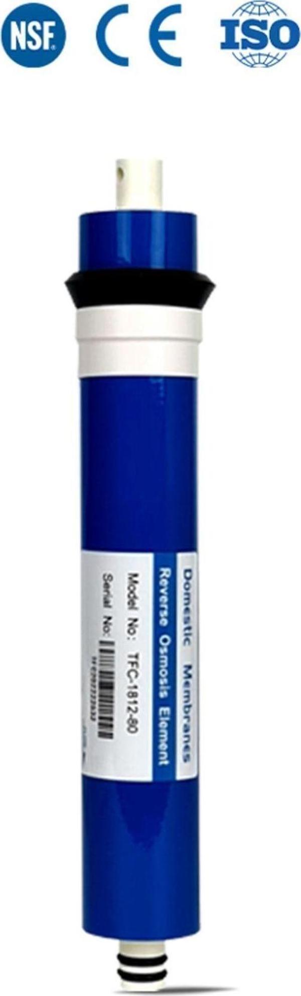 Filter Store Arıtma Cihazlarına Uyumlu Yeni Nesil 80 Gpd Domestic Membran Yüksek Sarım Teknolojili Filtre - Image 1