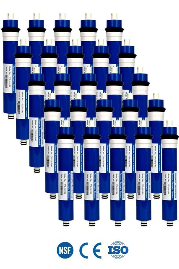Filter Store Su Arıtma Cihazı Uyumlu Yeni Nesil 80 Gpd Domestic Membran Yüksek Sarım Teknolojili 25 Adet - Image 1