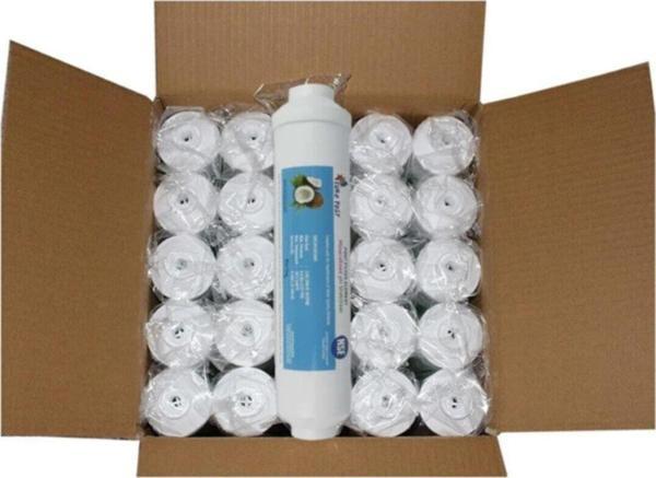 Liberty Su Arıtma Cihazı Filtresi Nsf Onaylı Karbonlu Tatlandırıcı Filtre (1 Koli) 25 Adet - Image 1