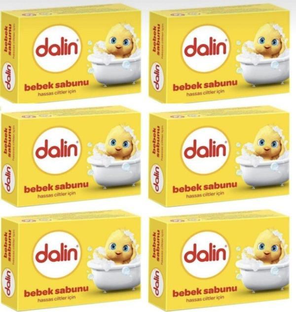 Dalin Bebek Sabunu 100 Gr Yeni Formül 6 Adet - Image 1