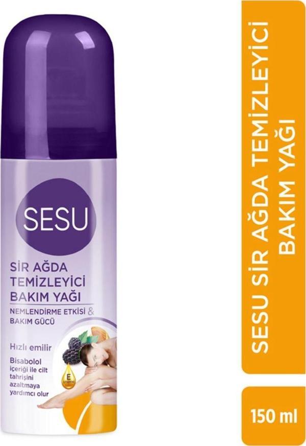 Sesu Sir Ağda Sonrası Temizleyici Bakım Yağı 150 Ml - Image 1