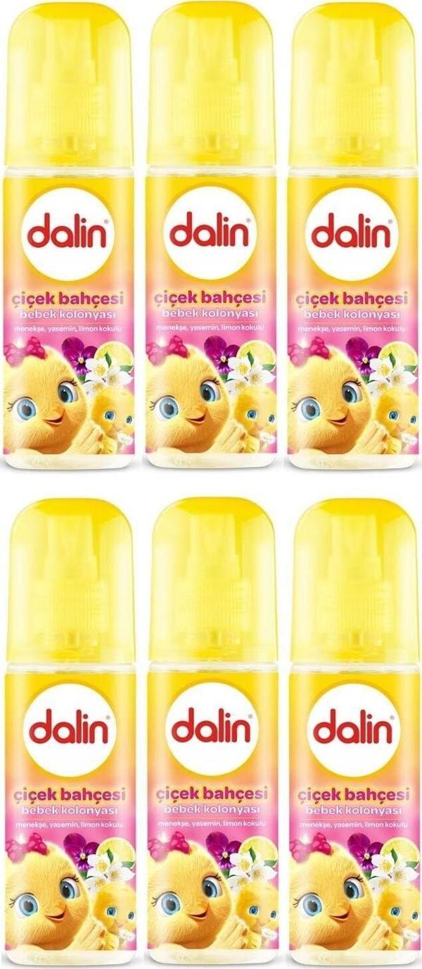 Dalin Bebek Kolonyası Çiçek Bahçesi 150 Ml X 6 Adet - Image 1
