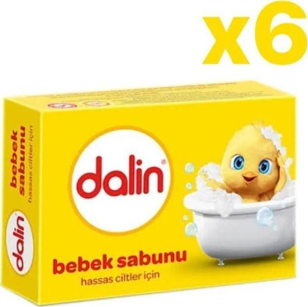 Dalin Bebek Sabun 100 Gr X 6 Adet - Image 1