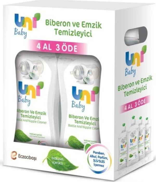 Uni Baby Biberon Emzik Temizleyici 500 Ml - Image 1