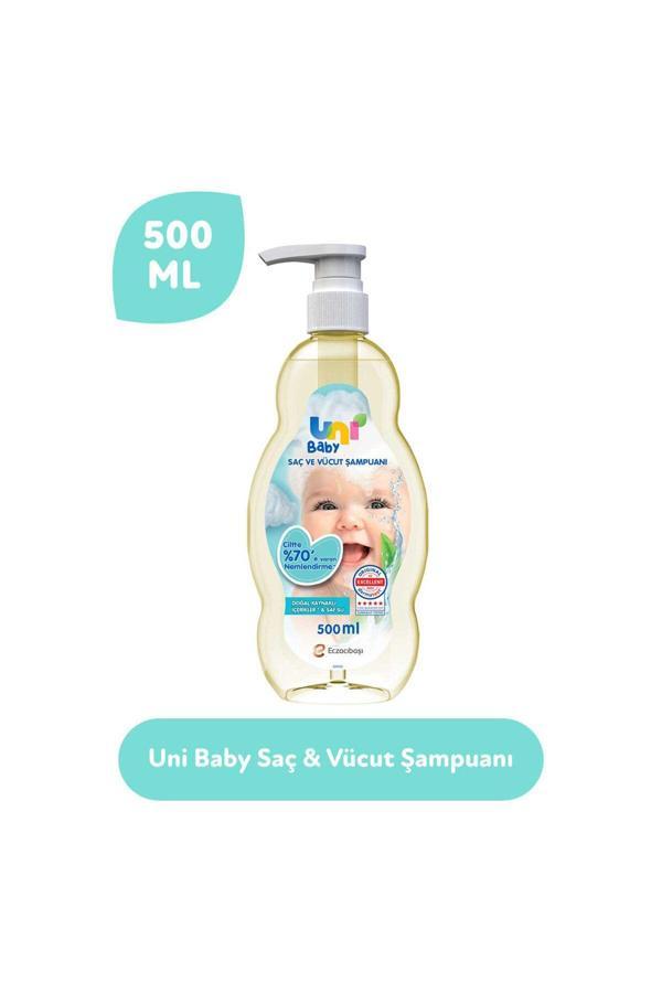 Uni Baby Saç Ve Vücut Şampuanı 500 Ml - Image 1