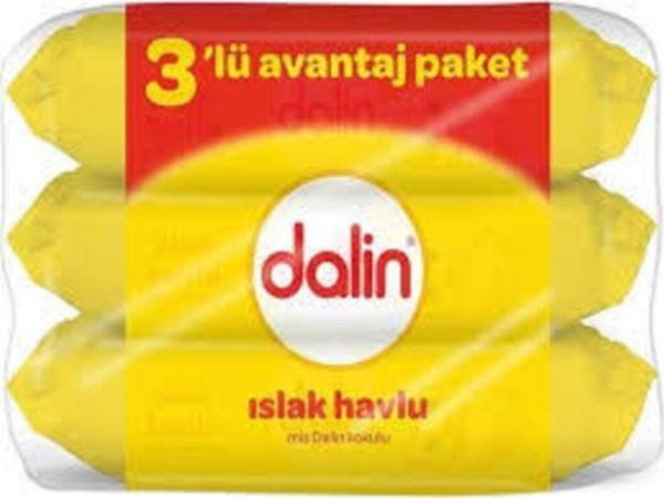 Dalin Islak Mendil Havlu 56'Lı 3'Lü Avantaj Paket 168 Yaprak - Image 1