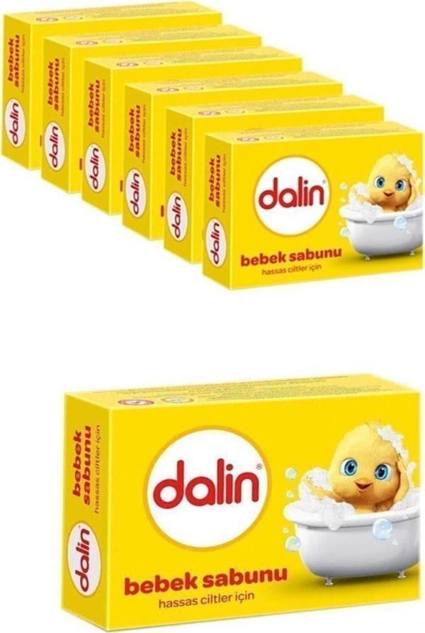 Dalin Bebek Sabunu 100 Gr Yeni Formül 6 Adet - Image 1