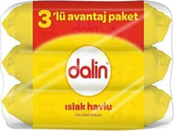 Dalin Islak Havlu 3Lu X 8 Adet - Image 1