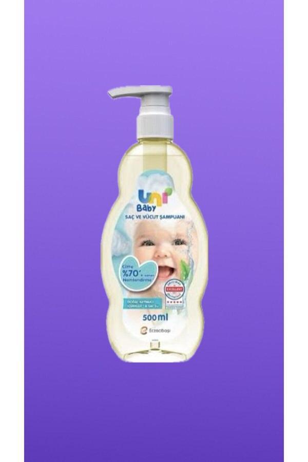 Uni Baby Saç Ve Vücut Şampuan 500 Ml - Image 1