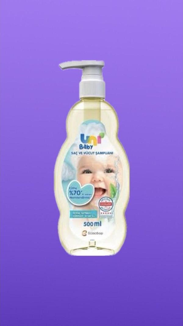 Uni Baby Saç Ve Vücut Şampuan 500 Ml - Image 1