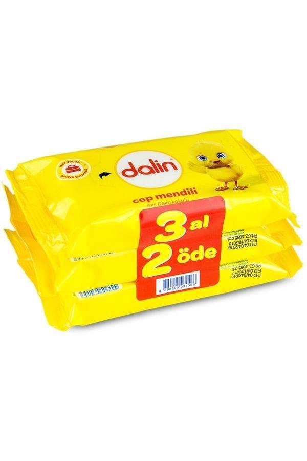 Dalin Cep Mendil Klasik 3X15 Adet - Image 1