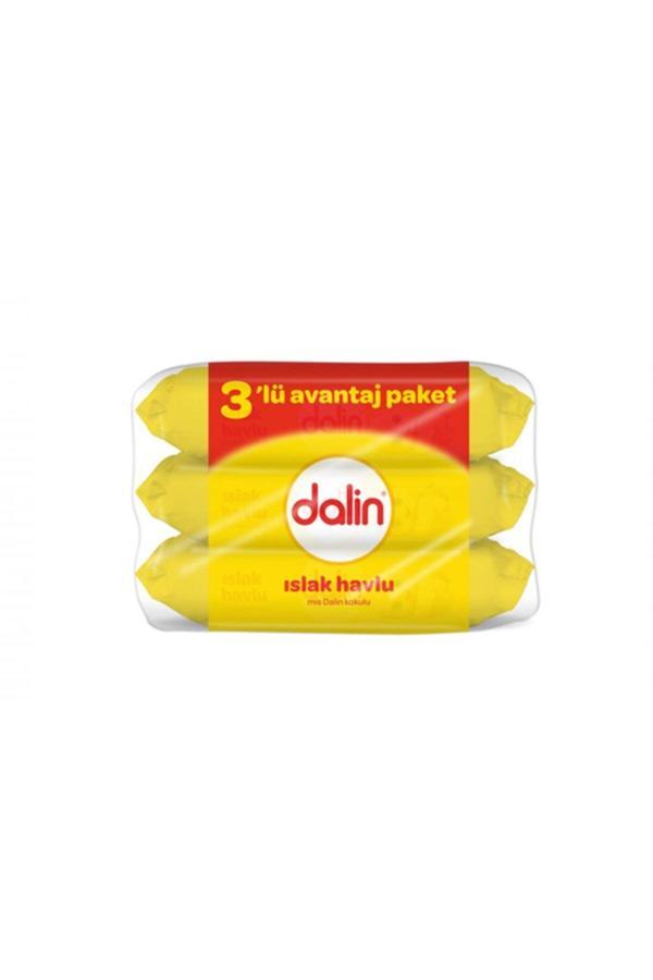 Dalin Islak Havlu Mendil Refil 56Lı 3Lü Paket - Image 1