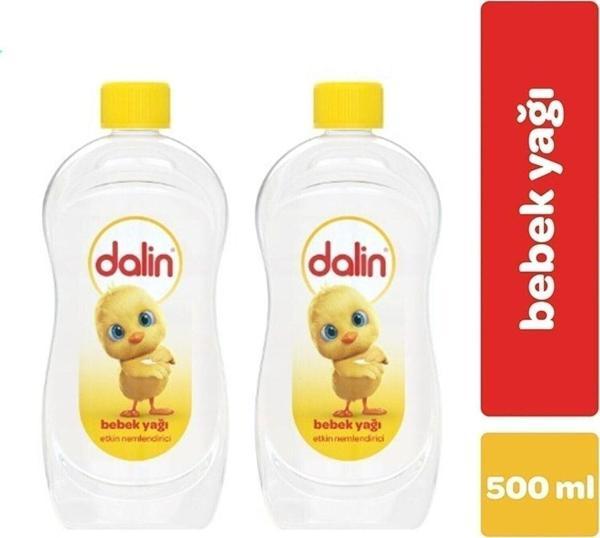 Dalin Bebe Yağı 500 Ml 2 Adet - Image 1