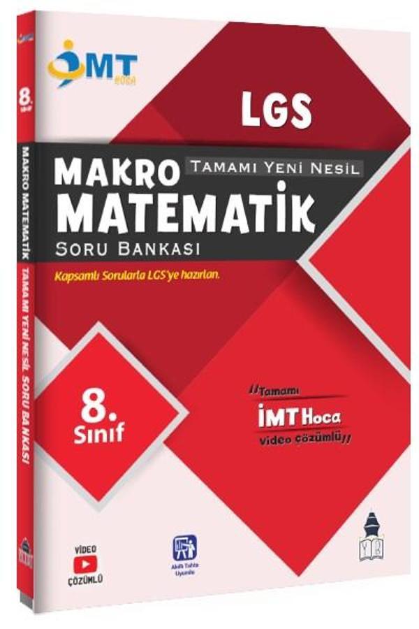 LGS Makro Matematik Tamamı Yeni Nesil Soru Bankası - İMT Hoca - Tonguç Akademi - Image 1