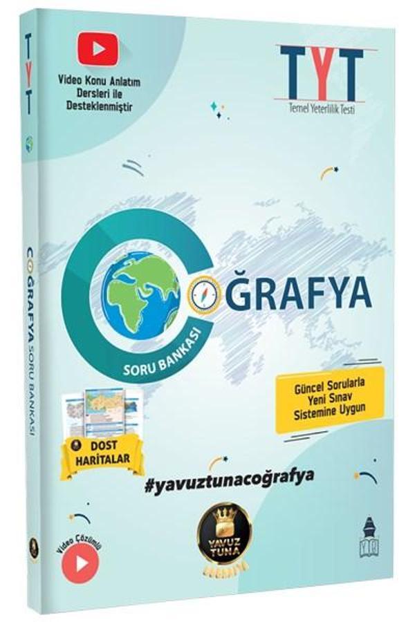 TYT Coğrafya Soru Bankası - Yavuz Tuna Yayınları - Tonguç Akademi - Image 1
